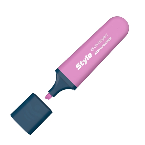 Obrázek Centropen Highlighter style 6252 - fialová soft