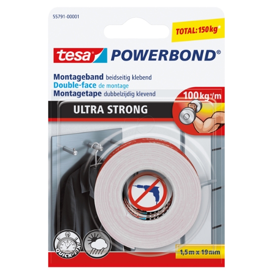 Obrázek Páska montážní TESA ULTRA STRONG 19 mm x 1,5 m