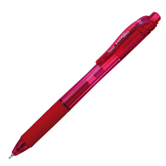 Obrázek Pero gelové Pentel BLN105 - červená