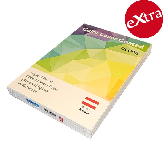 Obrázek Papír speciální COLOR LASER COATED A4 250 g - lesklý / 125 listů