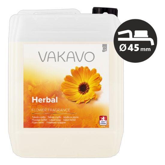 Obrázek Mýdlo tekuté Vakavo Herbal 5 l