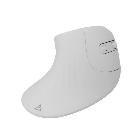 Obrázek Myš vertikální bezdrátová SBOX, 1200-3200 dpi, 6D - bílá