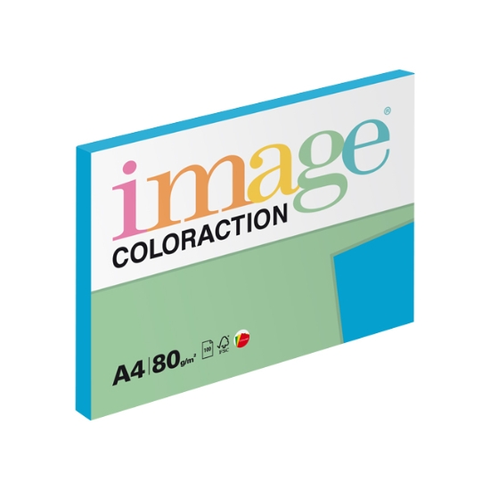 Obrázek Papír barevný IMAGE COLORACTION A4/80 g - tmavě modrá / 100 l