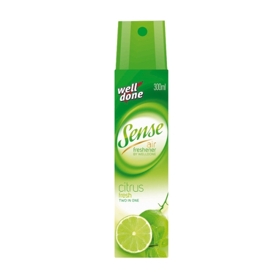 Obrázek Osvěžovač vzduchu SENSE, aerosol 300 ml - Citrus