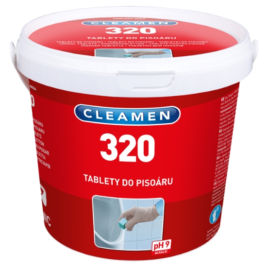 Obrázek Kostky do pisoárů Cleamen 320 DEO 1,5 kg