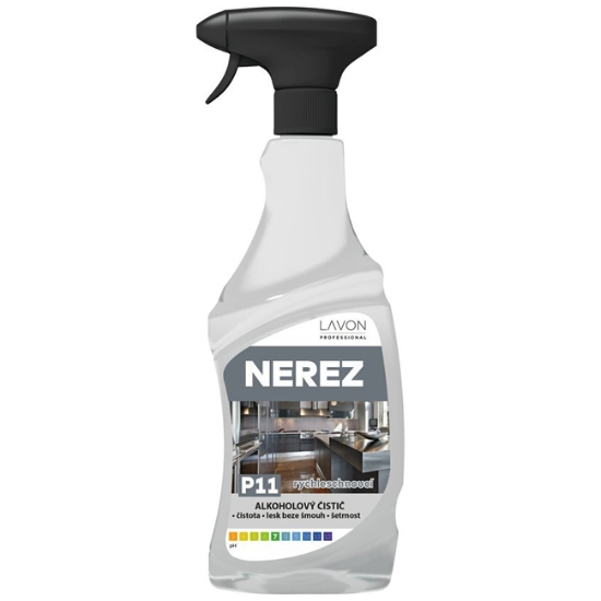 Obrázek LAVON alkoholový čistič na nerez P11, 500 ml, P11