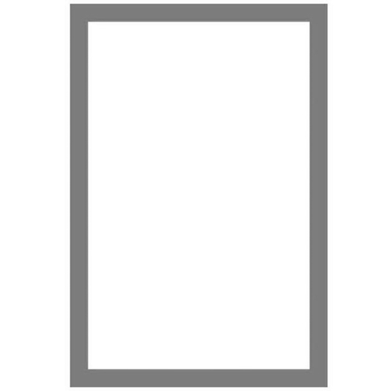 Obrázek Magneto LEAN rámeček A4, 230 x 317 mm, šedá / 10ks