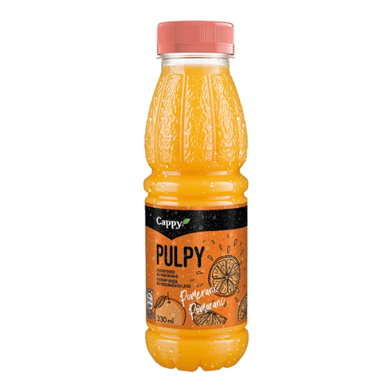 Obrázek Cappy Pulpy pomeranč, 330 ml 