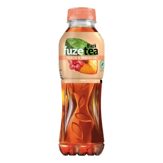 Obrázek Ľadový čaj čierny Fuze Tea Peach 0,5 l / 12 ks