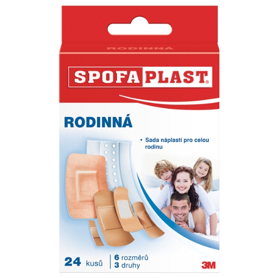 Obrázek Náplast Spofaplast - rodinná sada
