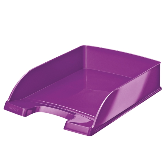 Obrázek Box kancelářský LEITZ PLUS - metalická fialová