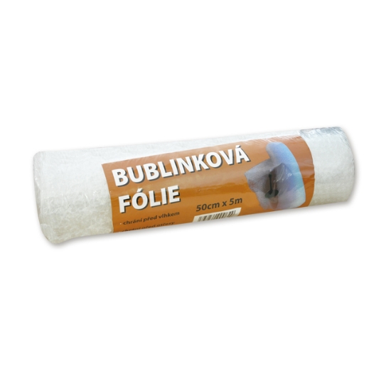 Obrázek Folie bublinková 50 cm x 5 m malá role