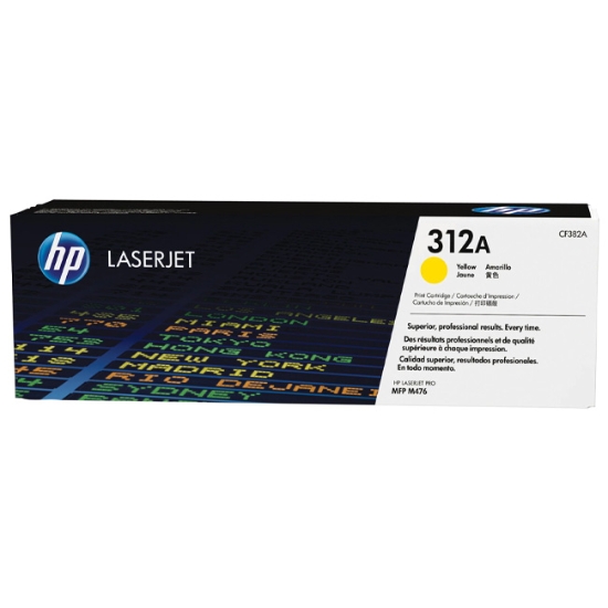 Obrázek Kompatibilní toner HP CF382A HP312A - Yellow - NEW - NeutralBox 2700 stran