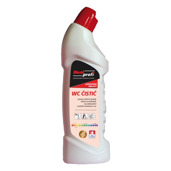 Obrázek WC čistič Real profi 750 ml