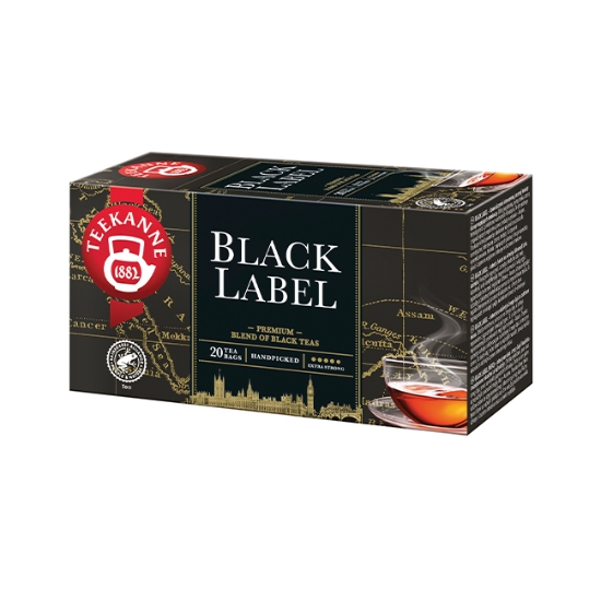 Obrázek Čaj černý Teekanne Black Label / 20 sáčků