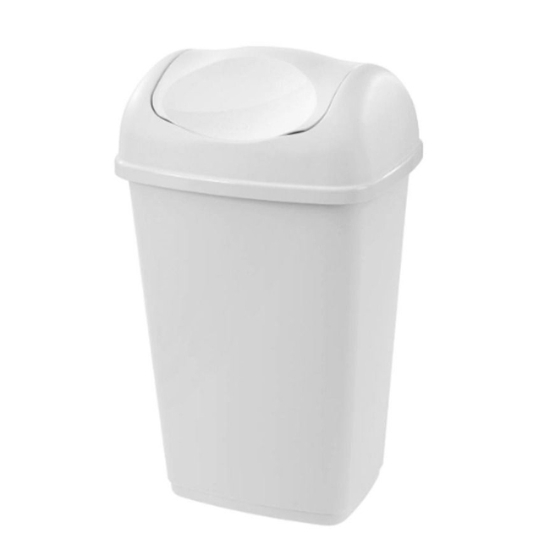 Obrázek Odpadkový koš 9L Grace bílá