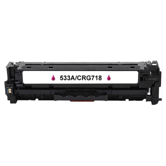 Obrázek Kompatibilní toner HP HP CC533A/CE413A/CF383A/CRG-718 Magenta NeutralBox 2800 stran 