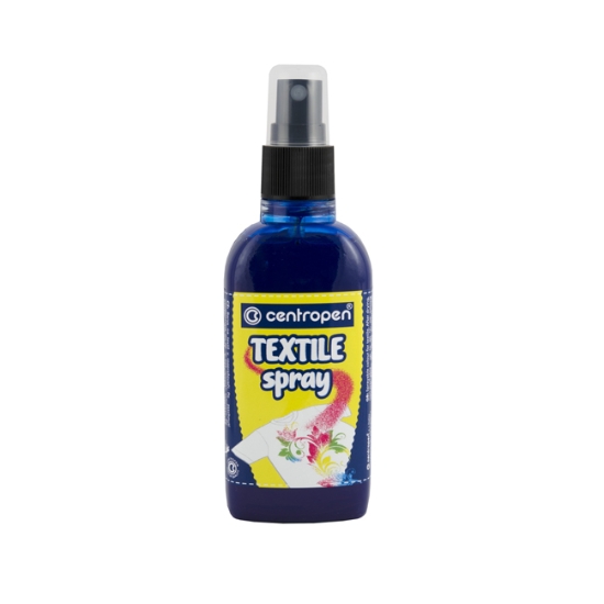 Obrázek Spray na textil CENTROPEN 1139 s rozprašovačem 110 ml - modrá