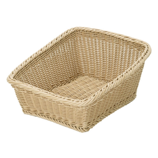 Obrázek Koš prezentační 42 x 50 x 14-24 cm - světle béžový