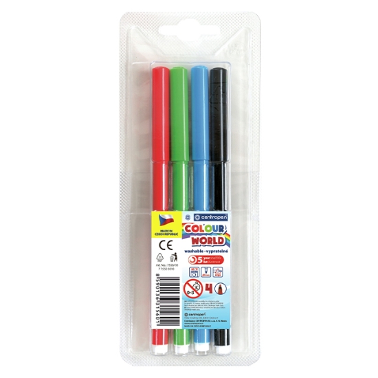 Obrázek Fixy 7550 Colour world / 4 ks