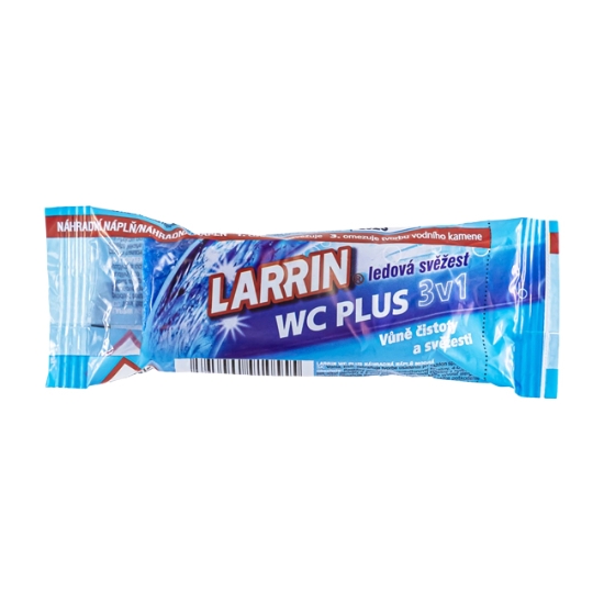Obrázek Larrin Plus 3v1 Mountain Fresh WC blok náhradní náplň, vůně hor, 40 g