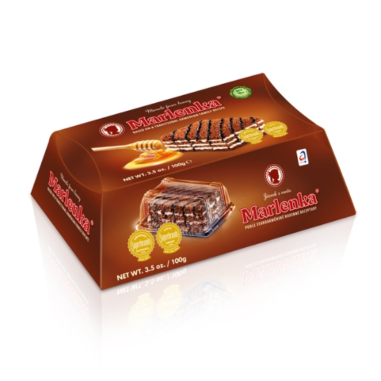 Obrázek Dortík medový Marlenka s kakaem 100g