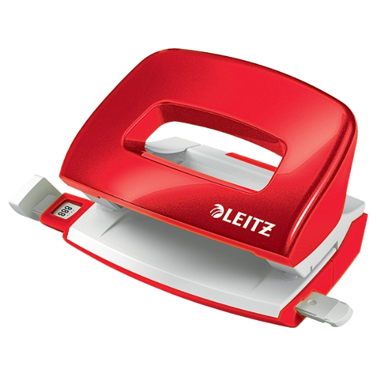 Obrázek Mini děrovačka Leitz NeXXt 5060, červená