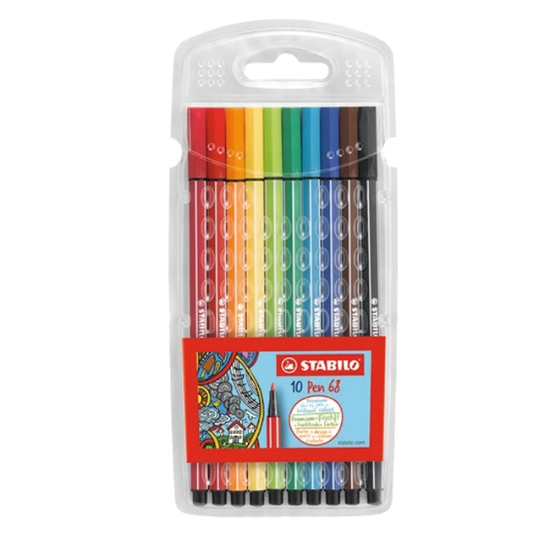Obrázek Fix STABILO Pen 68 / sada 10 ks