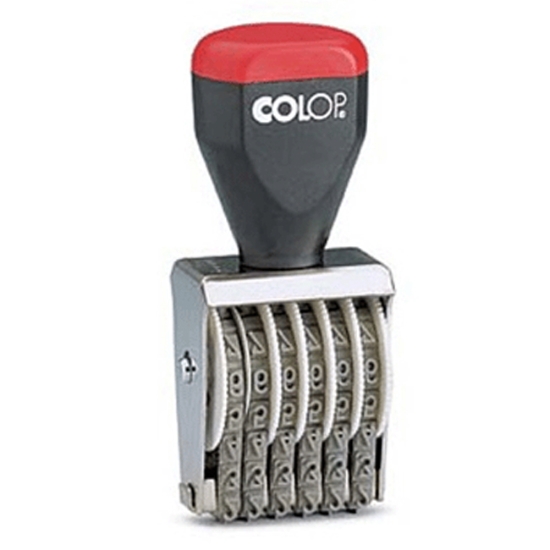 Obrázek Číslovačka pásková COLOP 09006 9 mm, počet pásků 6