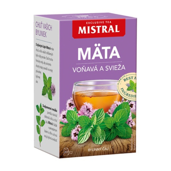 Obrázek Čaj BOP Mistral Máta 30 g / 20 sáčků