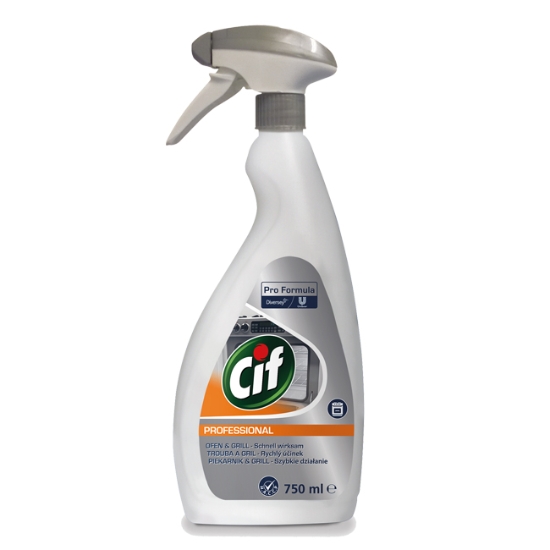 Obrázek Prostředek na konvektomaty, trouby, grily  CIF Cleaner Degreaser 750 ml