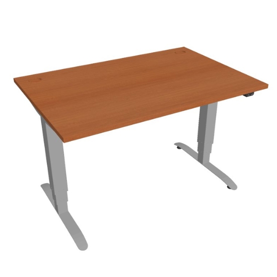 Obrázek Stůl výškově stavitelný MS 3 1200 - třešeň / šedý kov