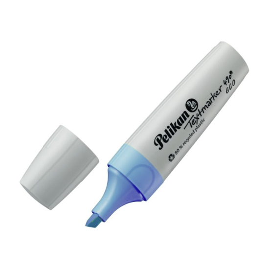 Obrázek Zvýrazňovač PELIKAN Textmarker 490 eco NEON modrá
