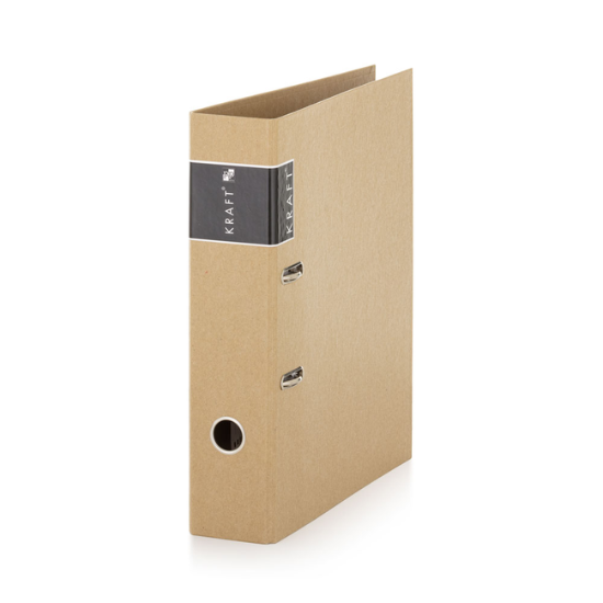 Obrázek Pořadač A4 lamino páka 7cm KRAFT nature