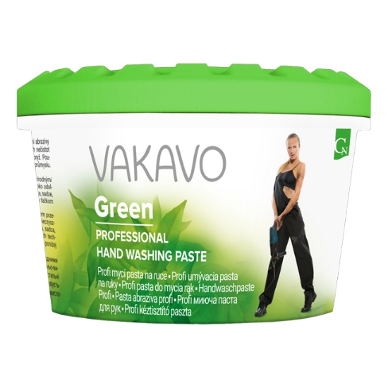 Obrázek Pasta mycí na ruce VAKAVO Green 500 g
