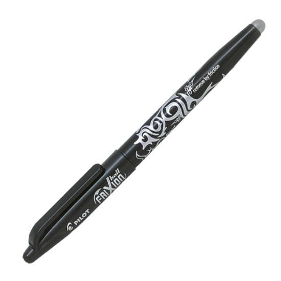 Obrázek Roller Pilot Frixion ball - černá