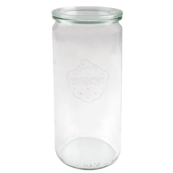 Obrázek Sklenice zavařovací, válcová Weck ZYLINDERGLAS 1040 ml, víčko ø 80 mm / 6 ks