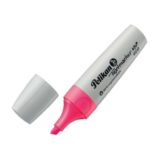 Obrázek Zvýrazňovač PELIKAN Textmarker 490 eco NEON růžová