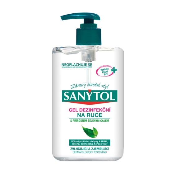 Obrázek Gel dezinfekční na ruce SANYTOL 250 ml