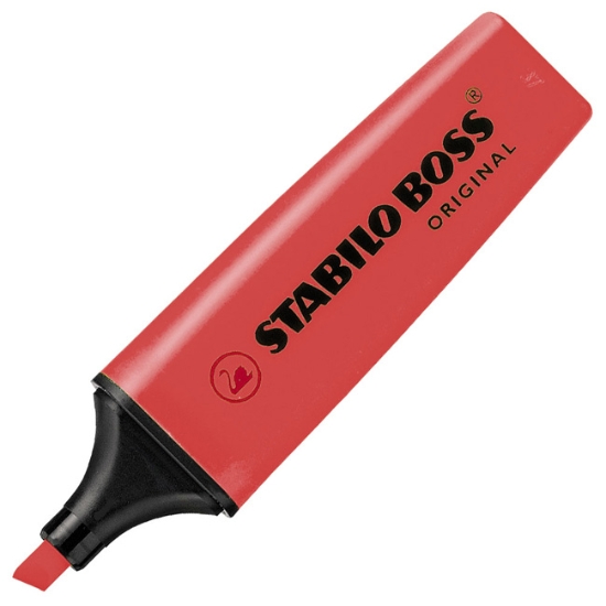 Obrázek Zvýrazňovač STABILO BOSS - červená