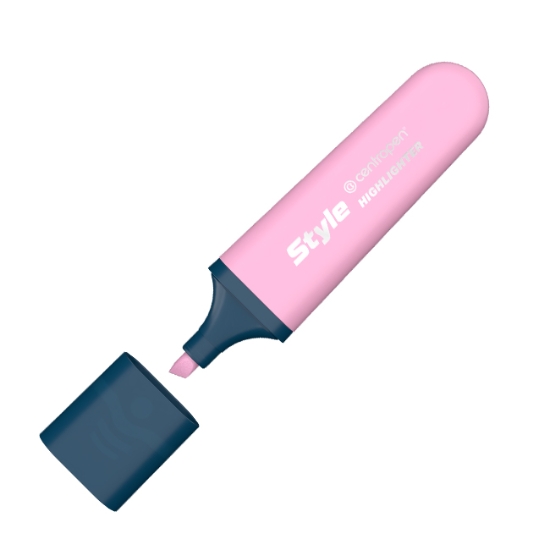 Obrázek Centropen Highlighter style 6252 - růžová soft