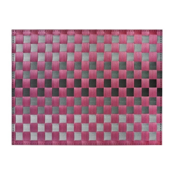Obrázek Prostírání INSPIRATION IN GREY 40 x 30 cm - vínovošedé proužky