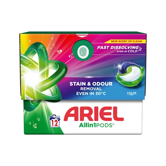 Obrázek Kapsle na praní Ariel Color 12 ks
