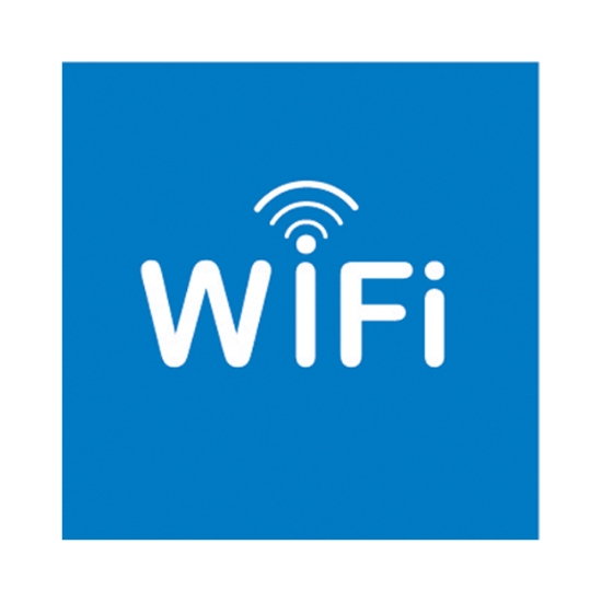 Obrázek Značka signální samolepicí APLI "přítomnost WIFI"