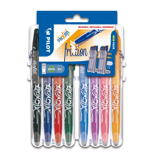 Obrázek Gumovací pero Pilot FriXion Ball set2go sada  / 8 ks 