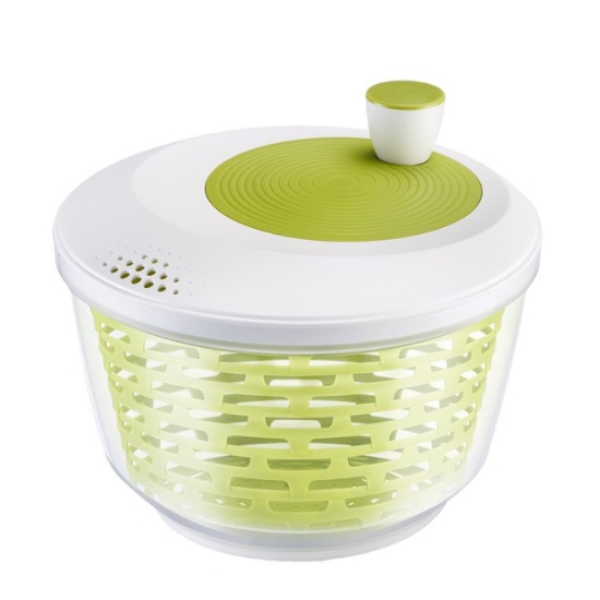 Obrázek Odstředivka na salát, v boxu SPINDERELLA 4,4 l - zelená / 3 díly