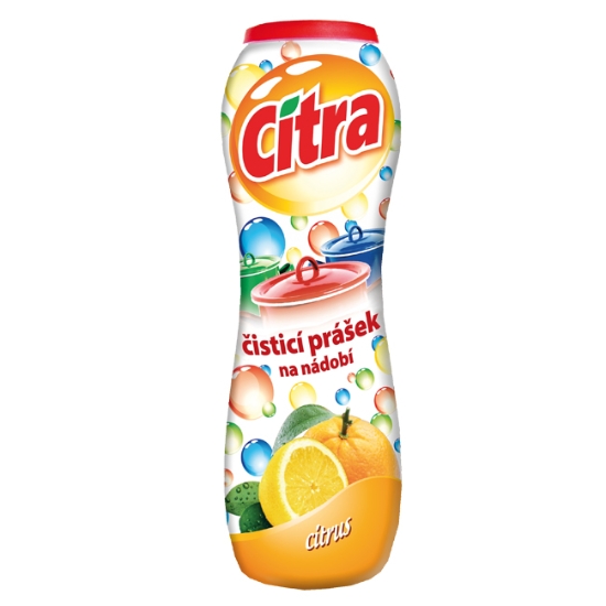 Obrázek Prášek na nádobí CITRA 400 g - citron