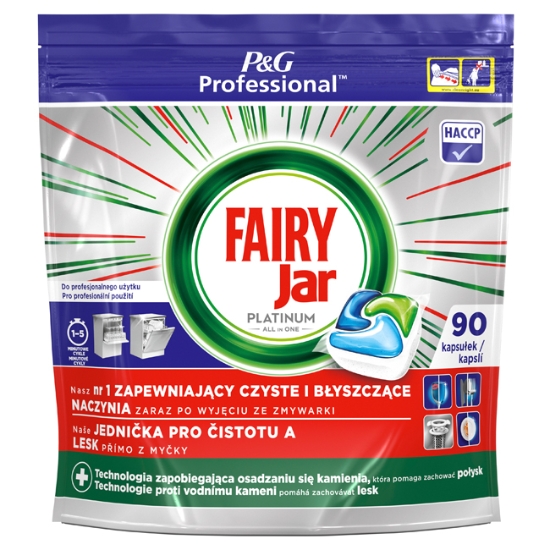 Obrázek Tablety do myčky Jar Professional Platinum / 90 ks