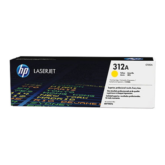 Obrázek HP originální toner CF382A č. 312A, yellow