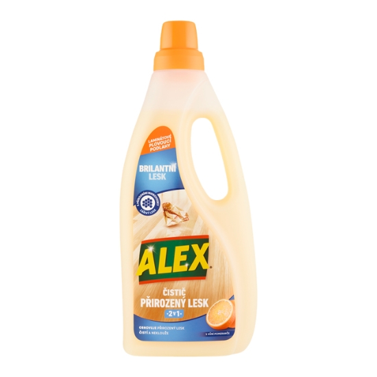 Obrázek ALEX čistič extra lesk 2v1  750 ml - laminátové podlahy